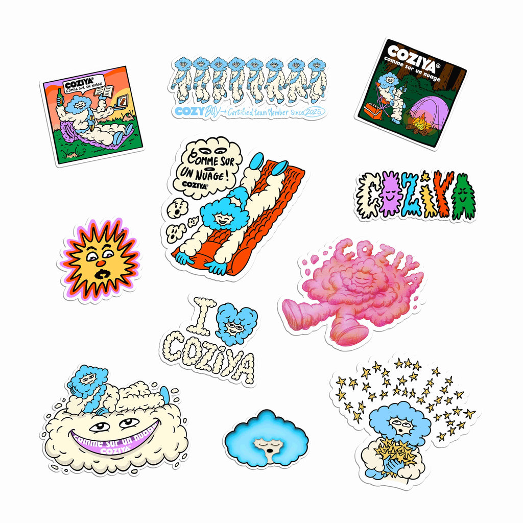 Set di adesivi Coziya (11 pz)