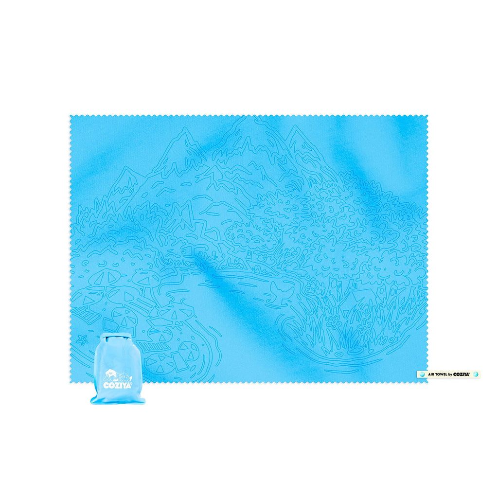 Asciugamano in microfibra compatto - Air Towel™